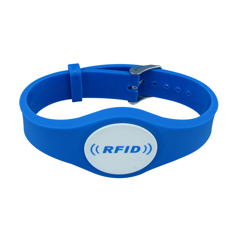 125KHZ ID Slap RFID Gummi Pvc Armbånd