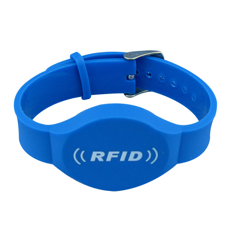 13,56MHZ MF programmerbart vanntett Ic Rfid PVC-gummiarmbånd for badstue